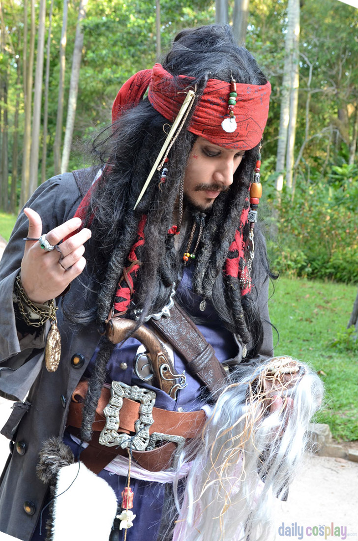 Captain Jack Sparrow from Pirates of the Caribbean