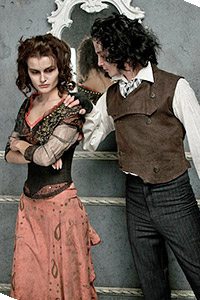 Mrs. Lovett and Sweeney Todd from Sweeney Todd: The Demon Barber of Fleet Street