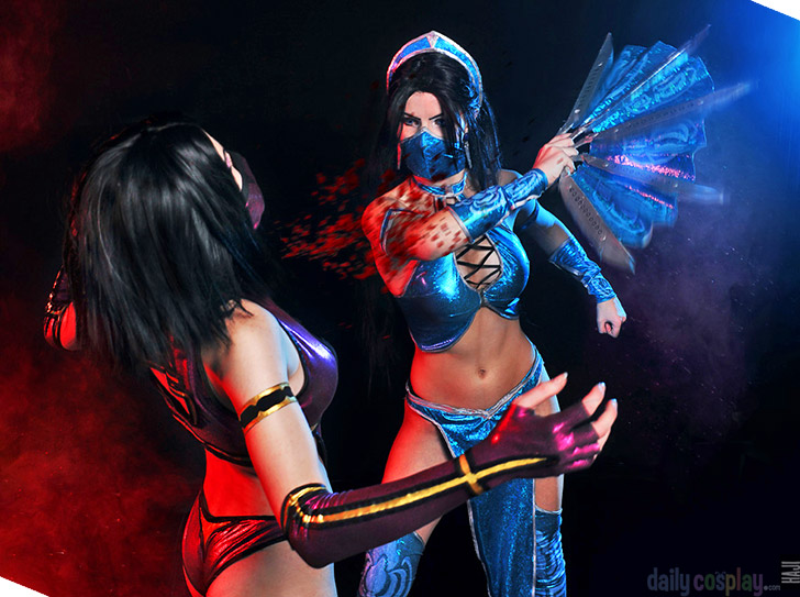 Kitana & Mileena from Mortal Kombat 9