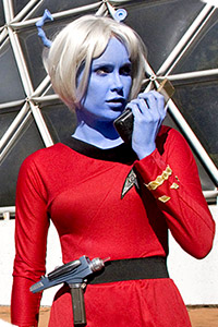 Andorian Starfleet Uniform from Star Trek: TOS