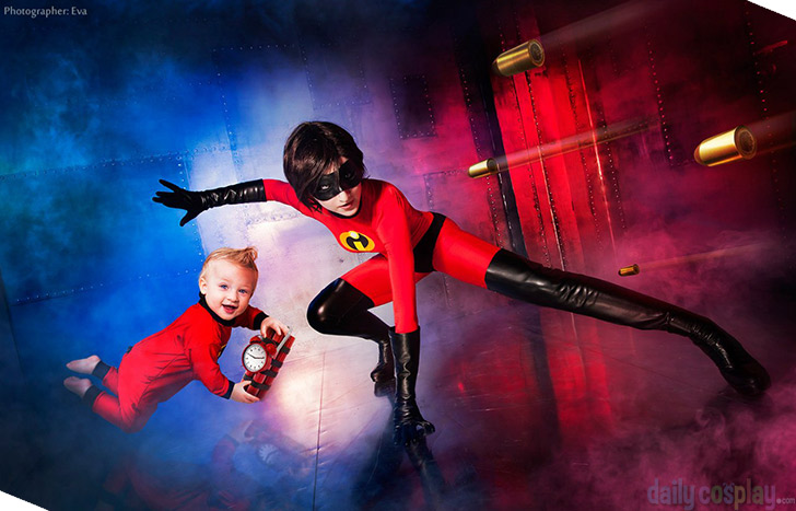 Elastigirl & Jack-Jack from The Incredibles
