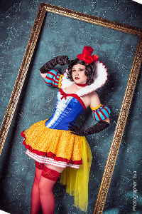 Snow White from Disney Moulin Rouge Style