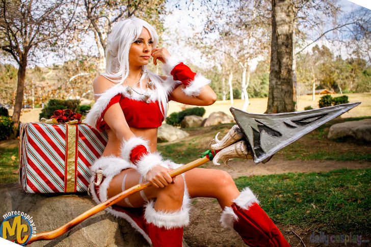 Snow Bunny Nidalee from League of Legends