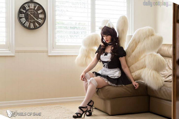 French Maid Ahri from League of Legends