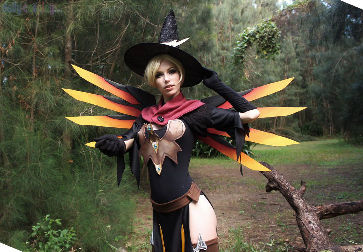 Witch Mercy from Overwatch