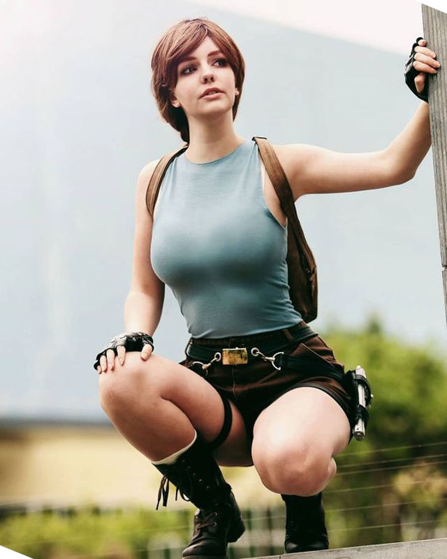Lara Croft from Tomb Raider Anniversary