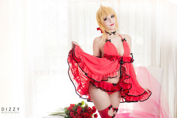 Saber Nero from Fate/Extella: The Umbral Star