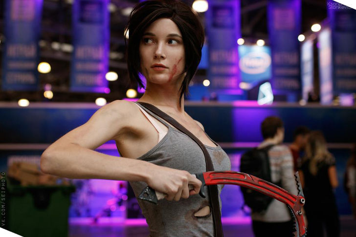 Lara Croft from Rise of the Tomb Raider