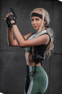 Sonya Blade from Mortal Kombat 3