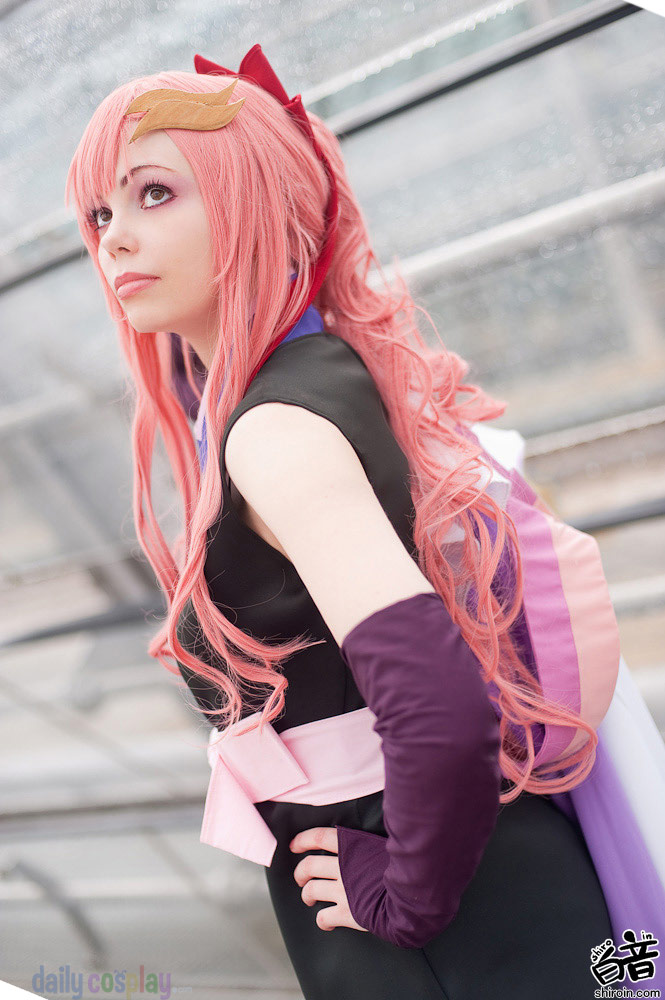 Lacus Clyne from Gundam Seed Destiny