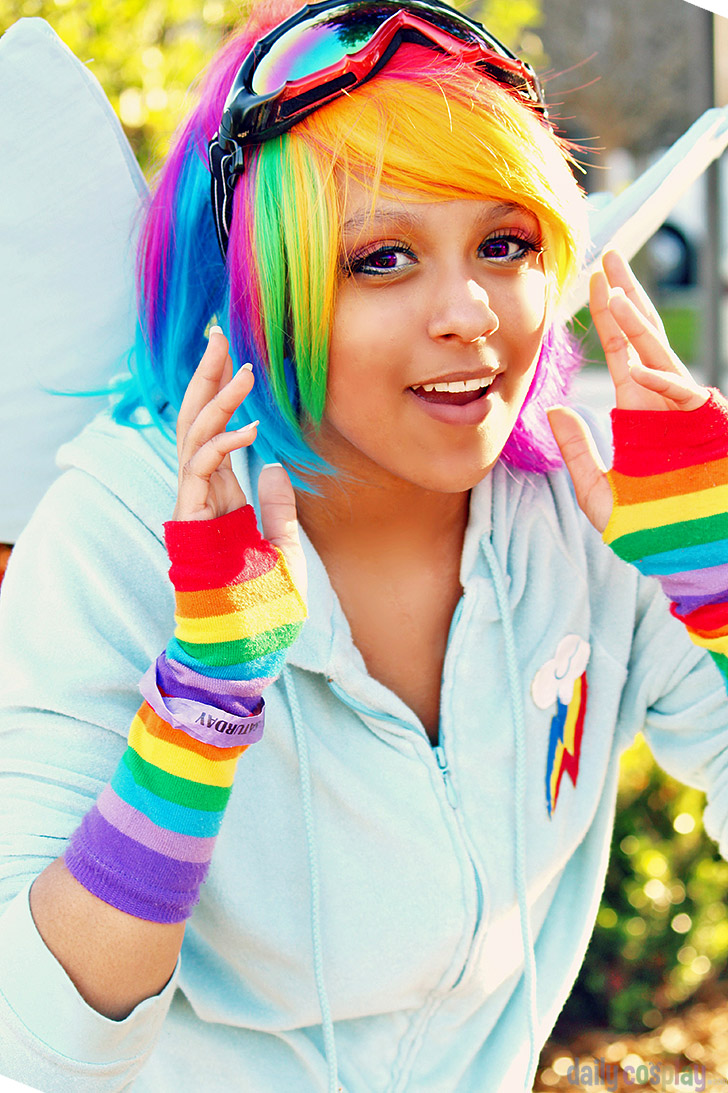 my little pony cosplay rainbow dash