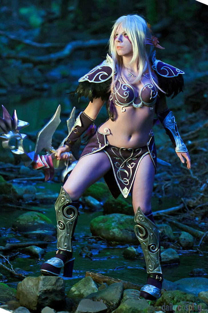 Night Elf From World Of Warcraft Daily Cosplay