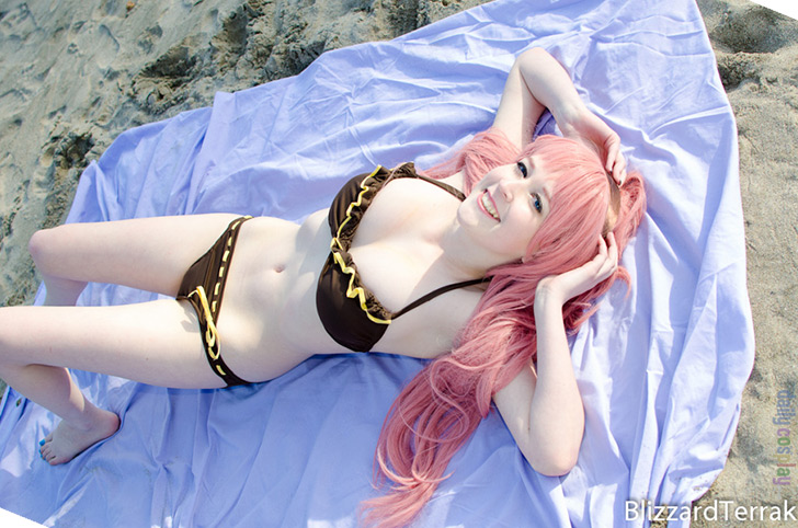 Megurine Luka from Project Diva