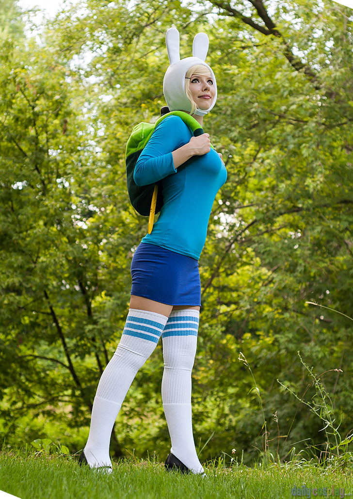 This is one of my simpler costumes, Fionna the Human, from the cartoon Adve...