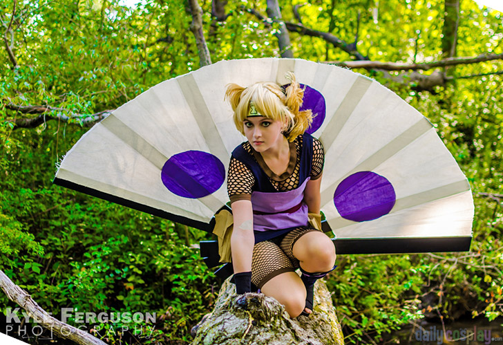 Naruto shippuden cosplay fans out with post timeskip temari the biggest ani...