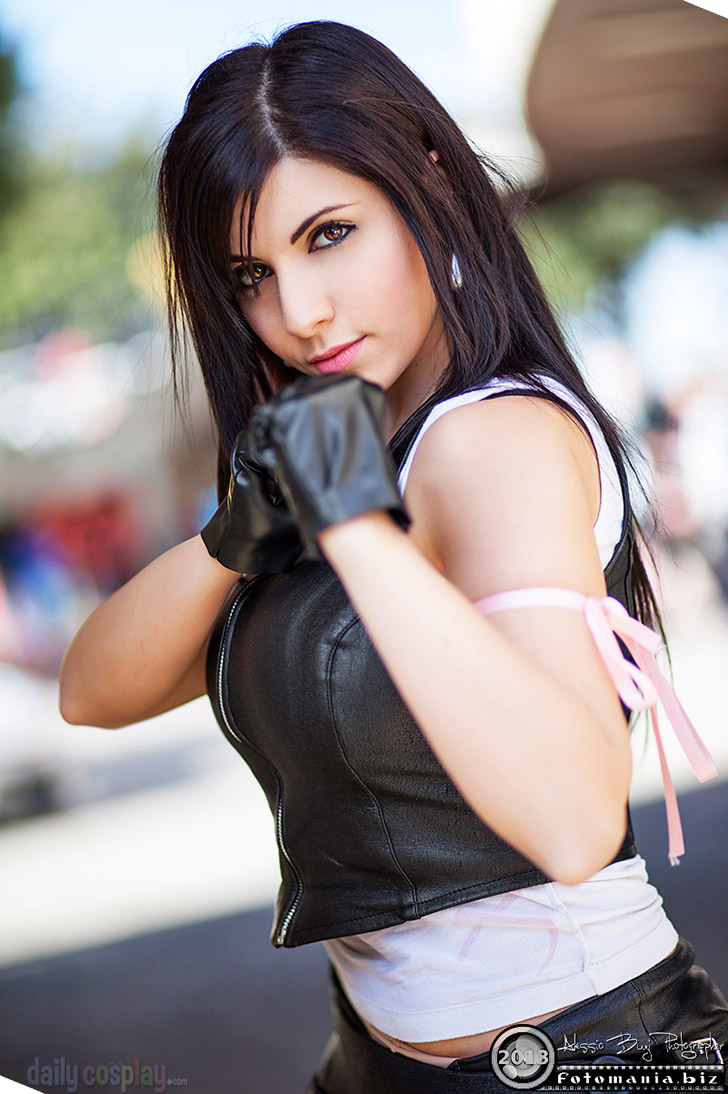 final fantasy tifa and cloud cosplay