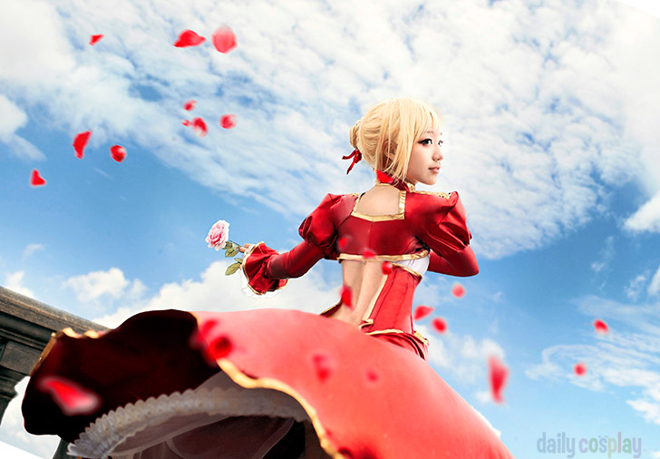 Saber セイバー from Fate/Extra フェイト/エクストラ