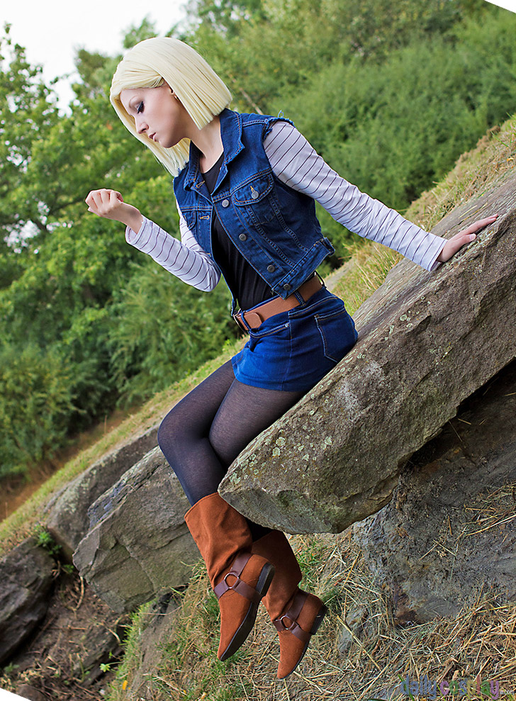 android 18 cosplay naked