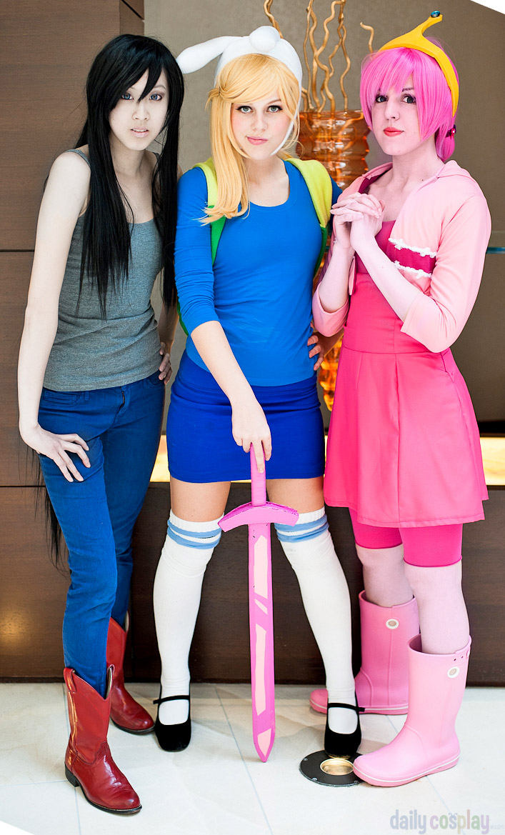 Adventure Time Cosplay Porn - Fionna and cake cosplay - Naked Images