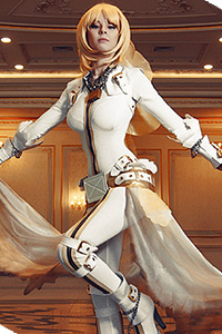 Saber Bride from Fate/Extra CCC