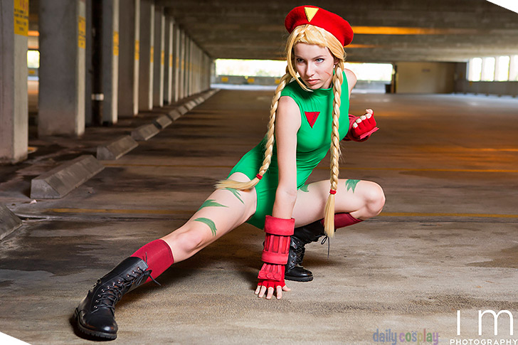 Cammy White from Street Fighter Cosplay