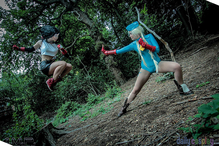 Cammy vs. Tifa from Street Fighter / Final Fantasy VII