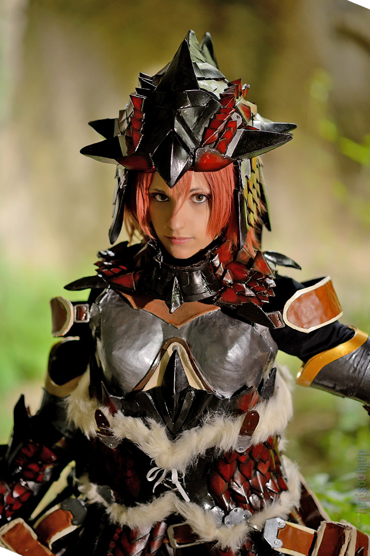Rathalos Blademaster Armor from Monster Hunter - Daily ...