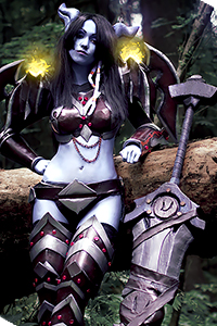 Draenei Warrior from World of Warcraft