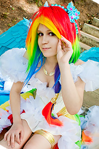 Rainbow Dash at the Gala from My Little Pony: Friendship is Magic