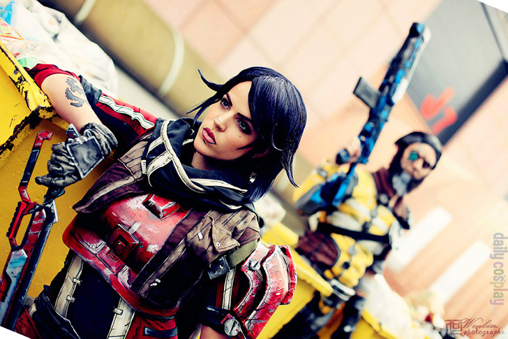 Athena from Borderlands: The Pre-Sequel