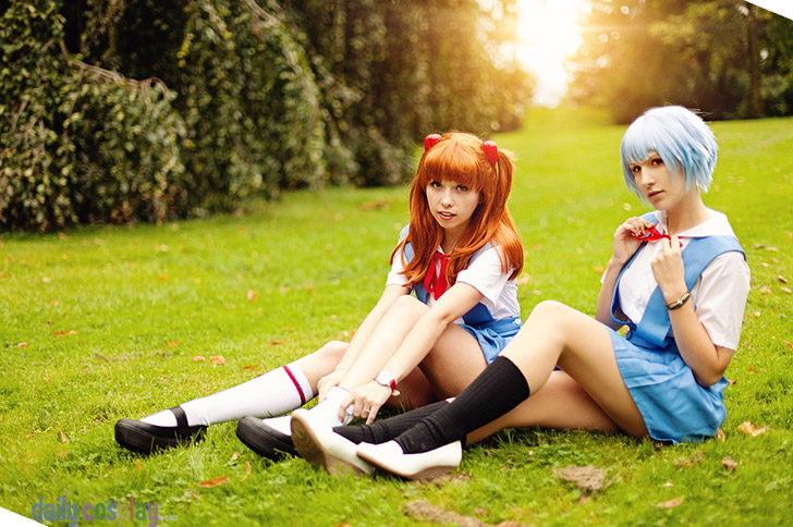 Asuka & Rei from Neon Genesis Evangelion