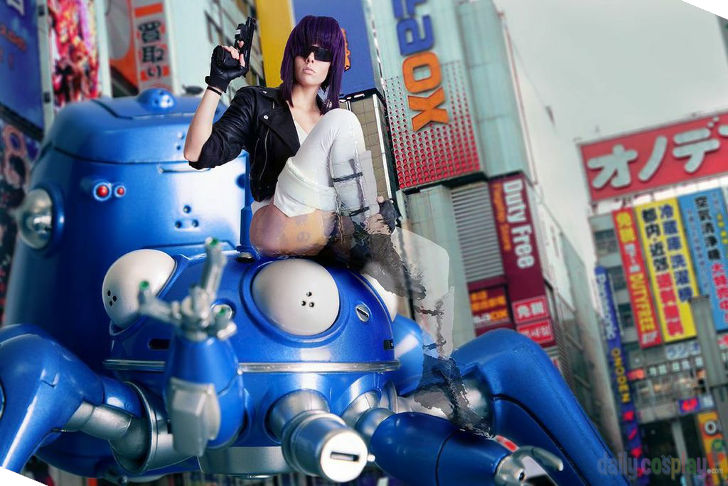 Major Motoko Kusanagi from Ghost in the Shell