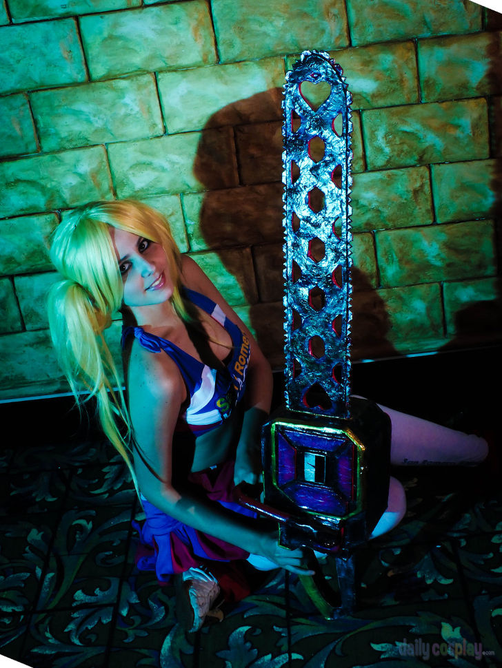juliet starling chainsaw lollipop cosplay comic con