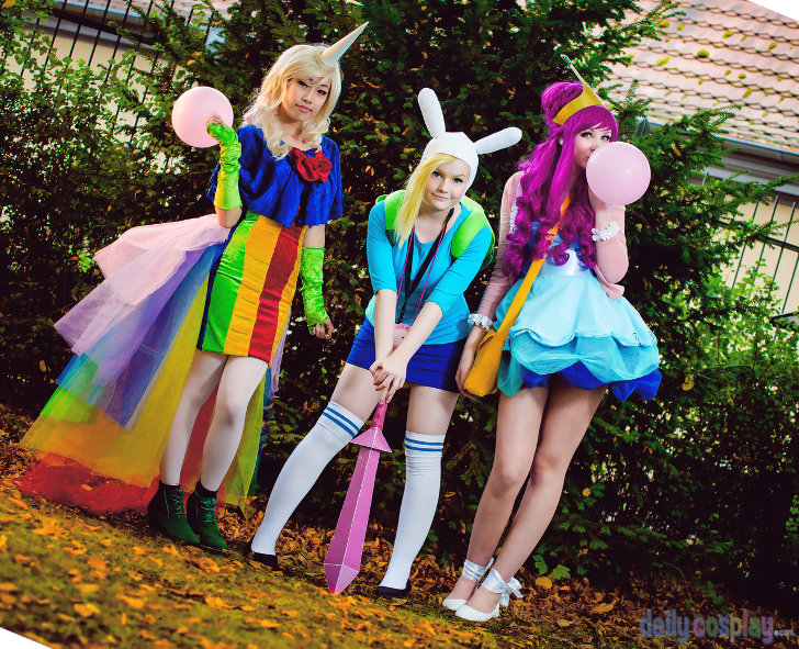 Fionna & Lady Rainicorn from Adventure Time