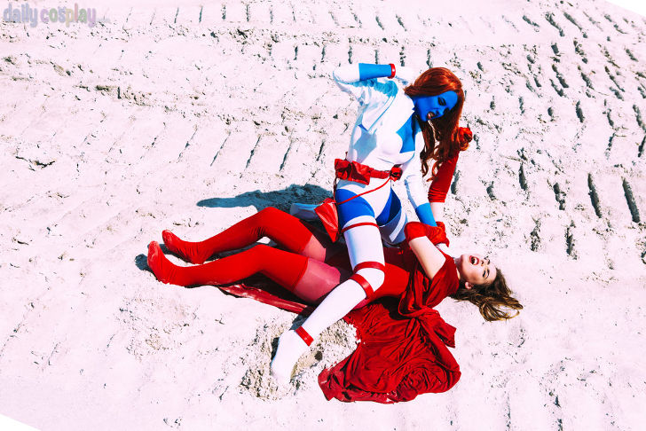 Mystique & Scarlet Witch from Marvel Comics