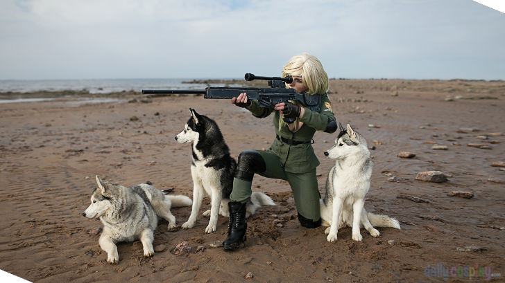 Sniper Wolf from Metal Gear Solid