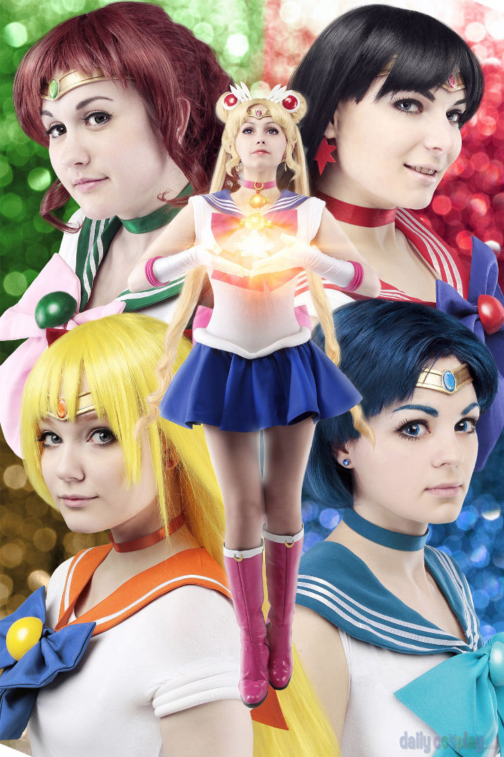 Sailor Senshi from Sailor Moon Crystal