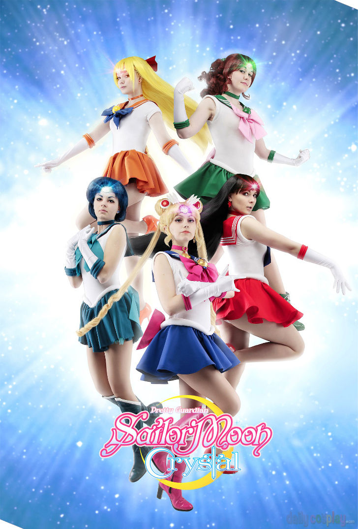 Sailor Senshi from Sailor Moon Crystal