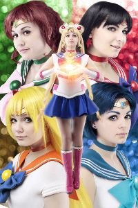 Sailor Senshi from Sailor Moon Crystal