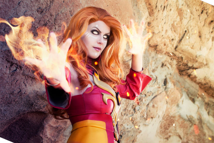 Lina from DotA2