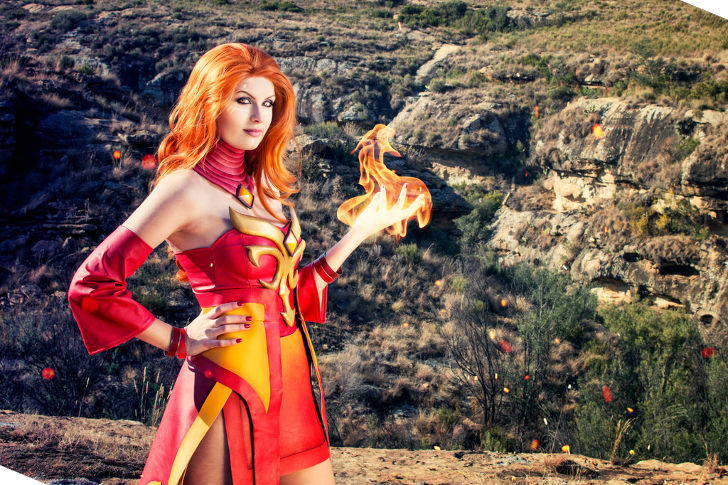 Lina from DotA2