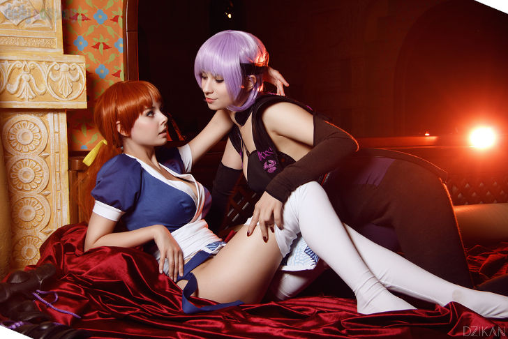 Kasumi vs Ayane from Dead or Alive 5