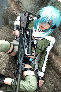 Sinon from Sword Art Online 2