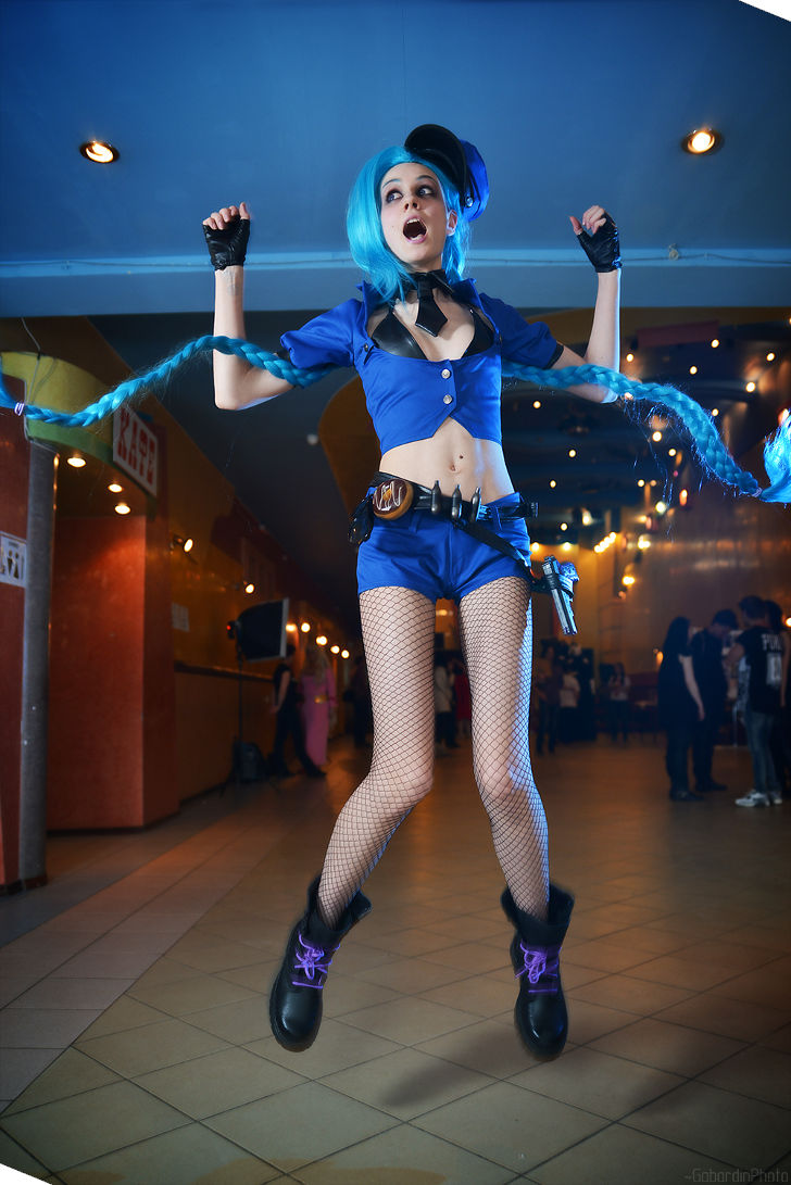 Officer Jinx from League of Legends