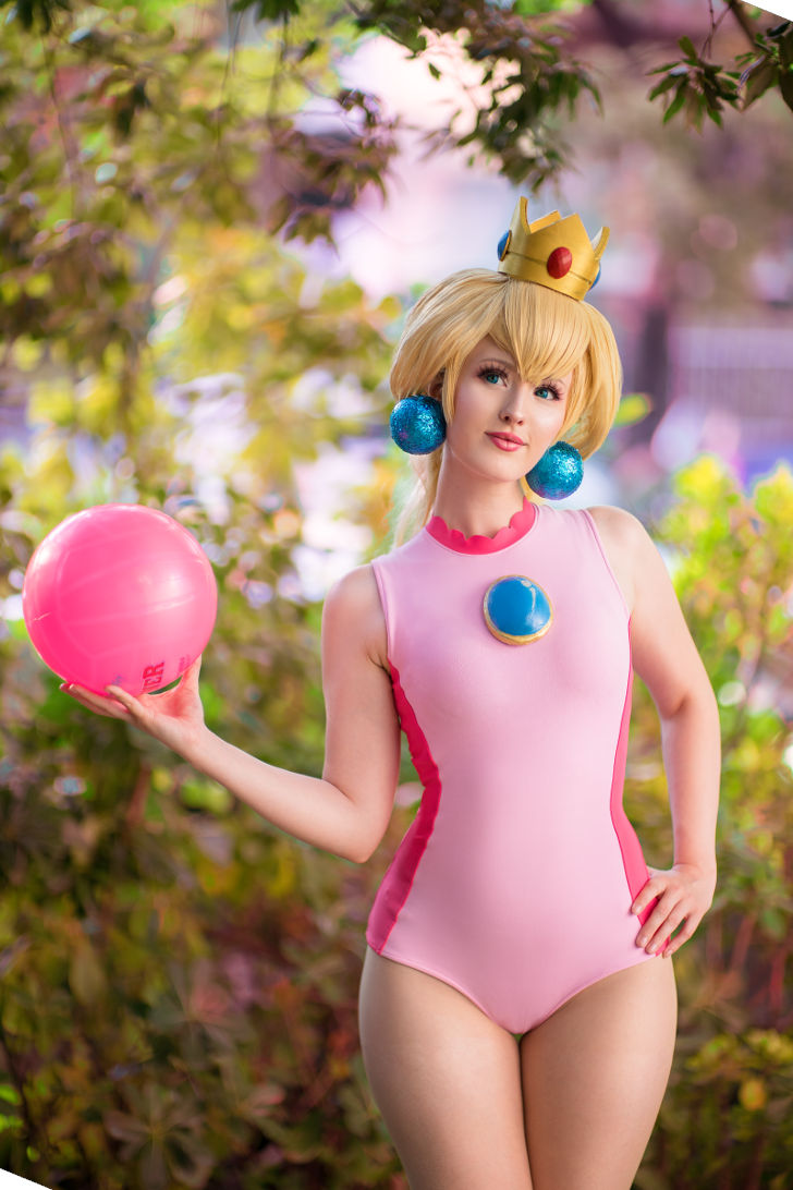 Peach from Mario & Sonic at the Rio 2016 Olympic Games