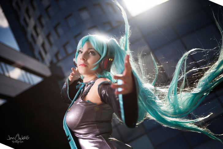 Hatsune Miku from Vocaloid