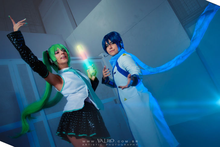 Miku & Kaito from Vocaloid