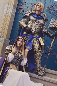 Jaina Proudmoore & Arthas Menethil from Warcraft