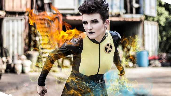 Negasonic Teenage Warhead from Deadpool 2