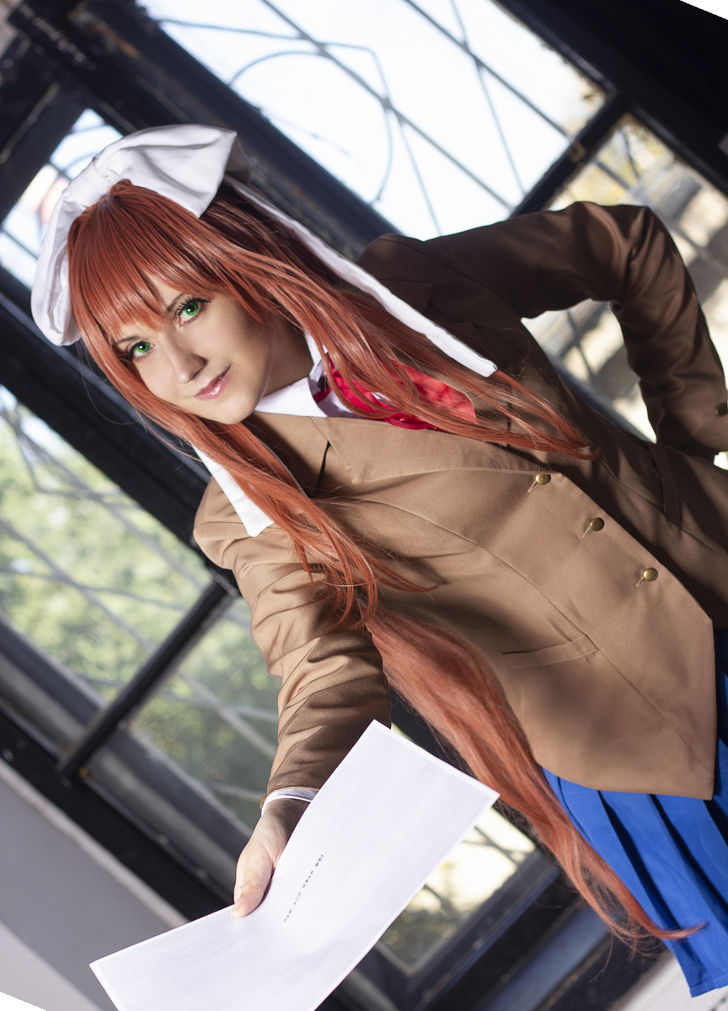 Monika from Doki Doki Literature Club!